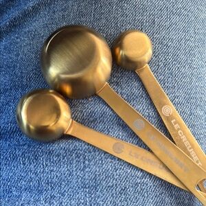 Le Creuset Gold Measuring Spoons
